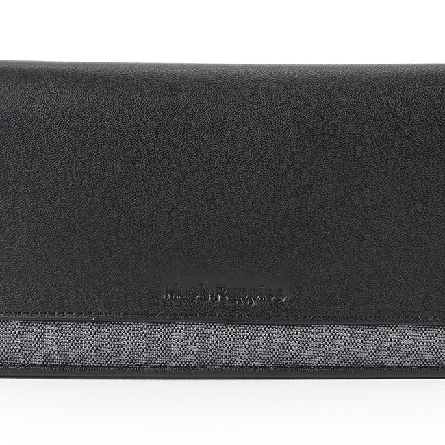 Hush Puppies Men Sanjiro Long Wlt In Black