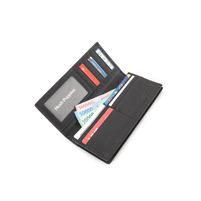 Hush Puppies Men Samson Long Wlt In Black