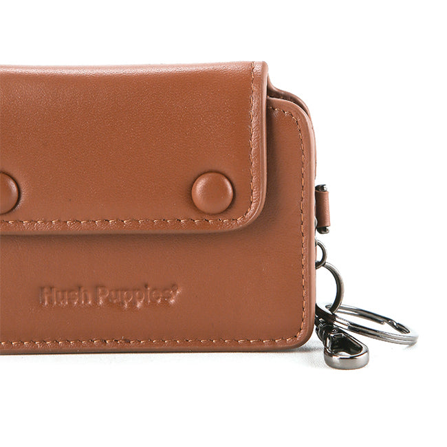 Hush Puppies Aksesoris Pria Nathan Card Holder In Chocolate