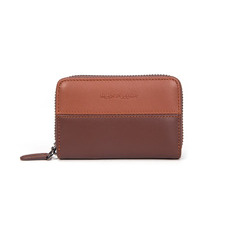Hush Puppies Aksesoris Pria Novin Card Holder In Dark Brown