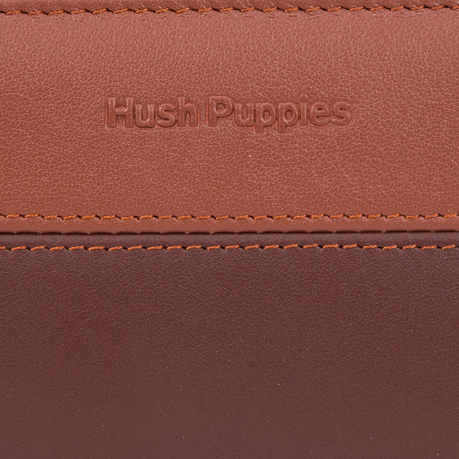 Hush Puppies Aksesoris Pria Novin Card Holder In Dark Brown
