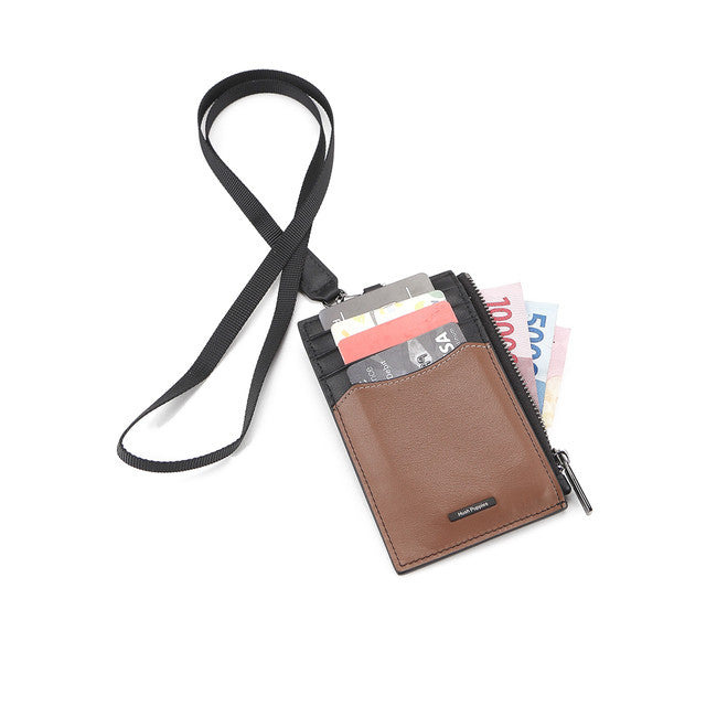 Hush Puppies Aksesoris Pria Tag Holder Ruskin Name Tag H In Tan