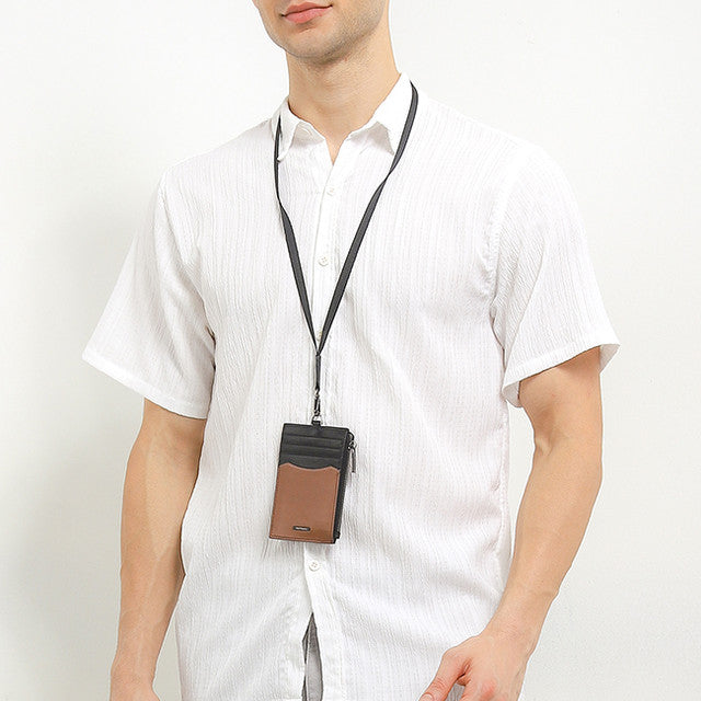 Hush Puppies Aksesoris Pria Tag Holder Ruskin Name Tag H In Tan