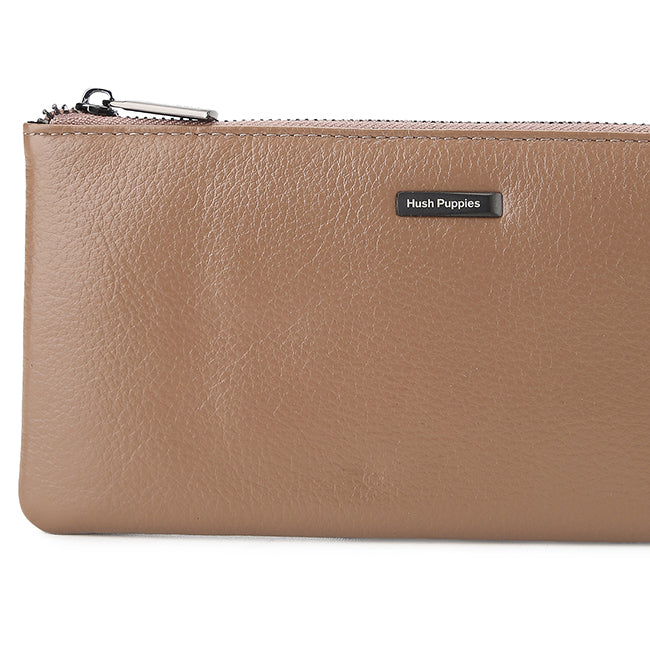Hush Puppies Aksesoris Pria Salvino Pouch In Dark Tan