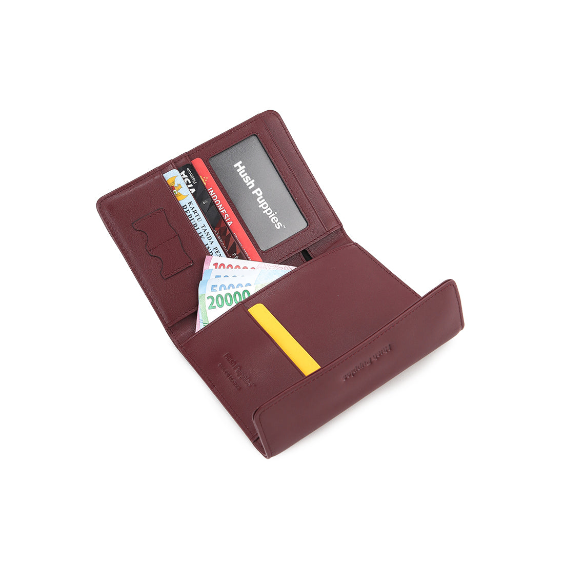 Hush Puppies Aksesoris Pria Passport Holder Nardo Passport H In Maroon