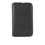 Jiro Passport Zip H In Black