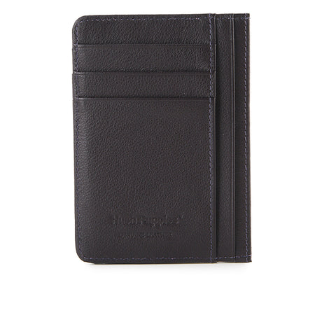 Hush Puppies Men Wallet Simon Card H In Dark Purple