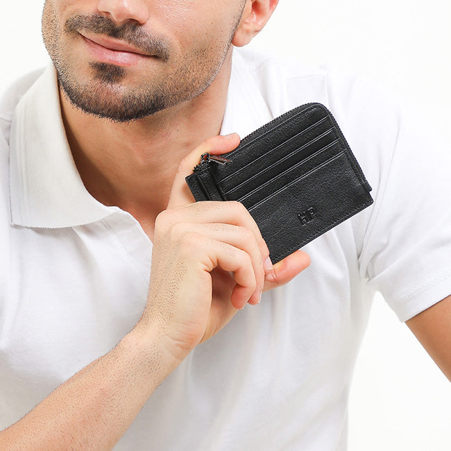 Hush Puppies Men Wallet Stefan Card H In Black