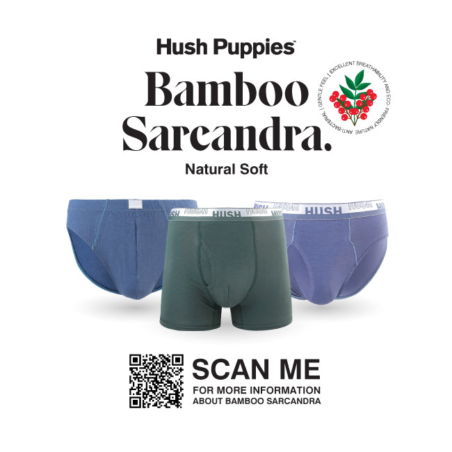Hush Puppies Pakaian Pria Srcsp2 Cv Brief In All Bk