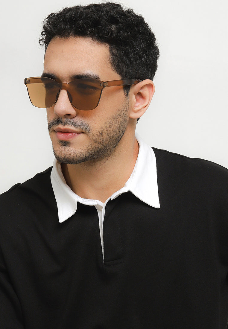 Kingship Kacamata Sunglasses Jemesky Brown In Brown