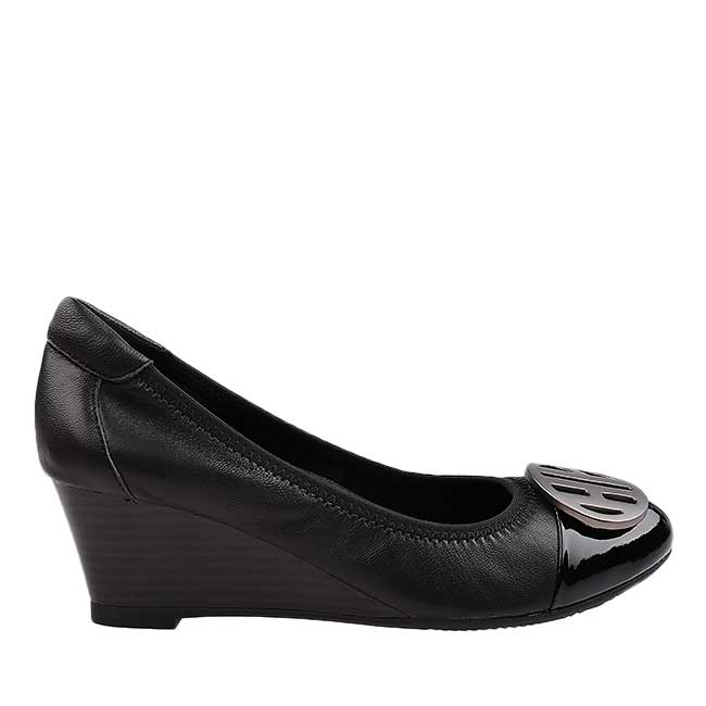 Hush Puppies Sepatu Heels Wanita Agnes Grace In Black