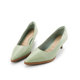 Hush Puppies Sepatu Wanita Heels Peggy In Sage
