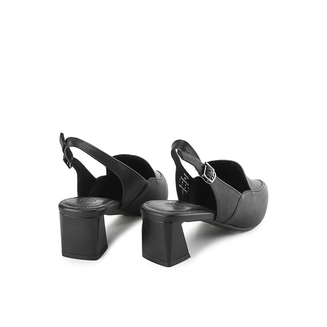 Hush Puppies Sepatu Wanita Heels Envy In Black