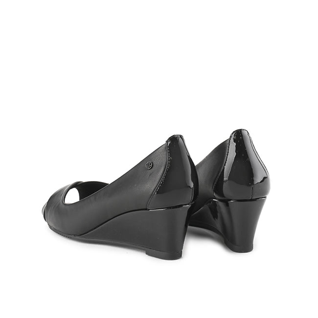 Hush Puppies Sepatu Wanita Wedges Monza Payton In Black