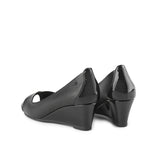 Hush Puppies Sepatu Wanita Wedges Monza Payton In Black