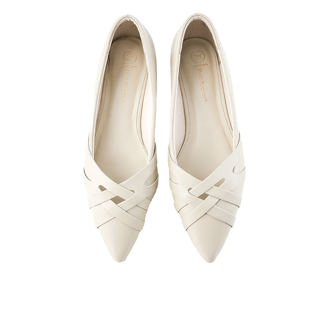 Hush Puppies Sepatu Wanita Ballerina Dakota In Beige