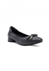 Hush Puppies Sepatu Wanita Flats Kendall Bowie In Black
