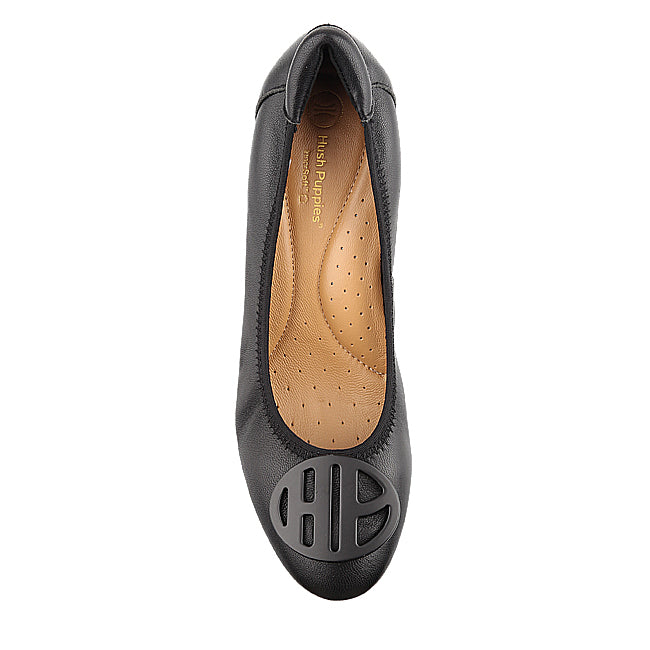 Hush Puppies Sepatu Almond Toe Wanita Ailsa In Black