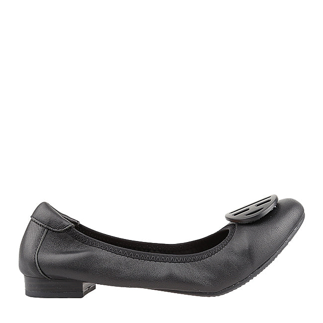 Hush Puppies Sepatu Almond Toe Wanita Albie In Black