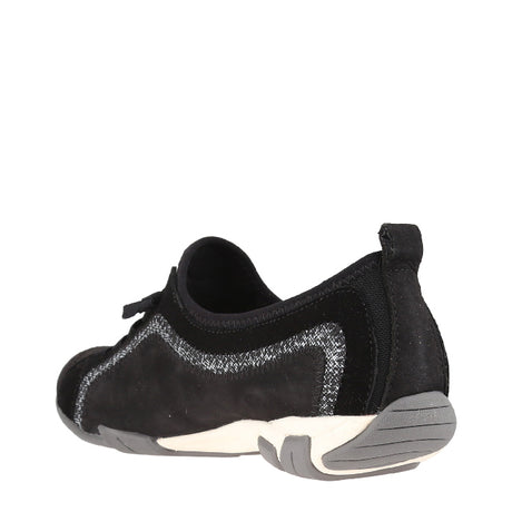 Hush Puppies Sepatu Lace Up Wanita Ladies Casual - Qualify In Black Nubuck