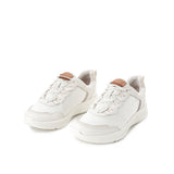 Hush Puppies Sepatu Wanita Sneakers Elevate Bungee Lace In Star White Leather