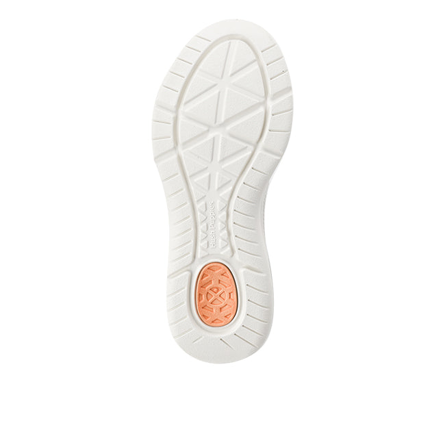 Hush Puppies Sepatu Wanita Sneakers Elevate Bungee Lace In Star White Leather