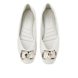 Hush Puppies Sepatu Wanita Flats Halsey In Off White