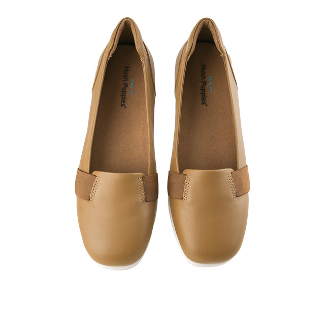 Hush Puppies Sepatu Wanita Slip On Heaven Ray In Camel