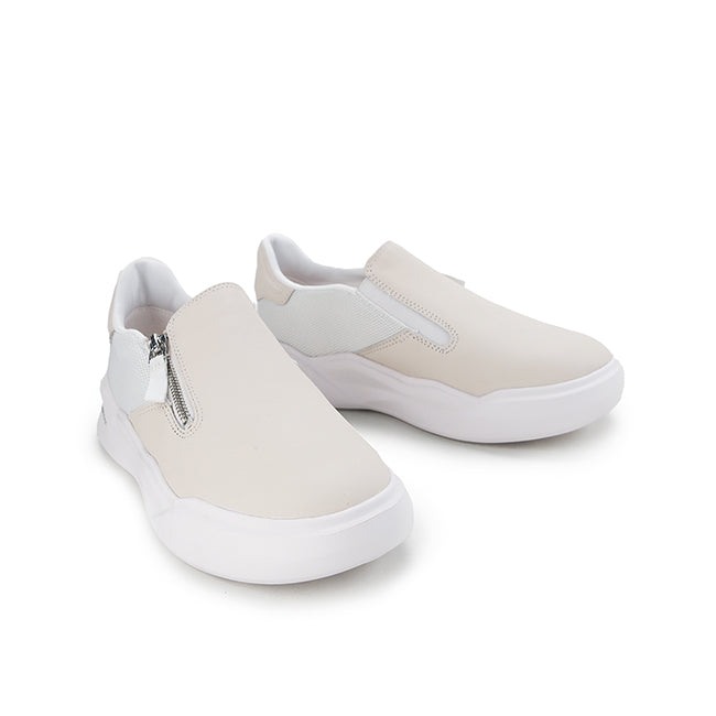 Hush Puppies Sepatu Wanita Sneakers Rush Slipon In White Leather