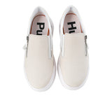 Hush Puppies Sepatu Wanita Sneakers Rush Slipon In White Leather