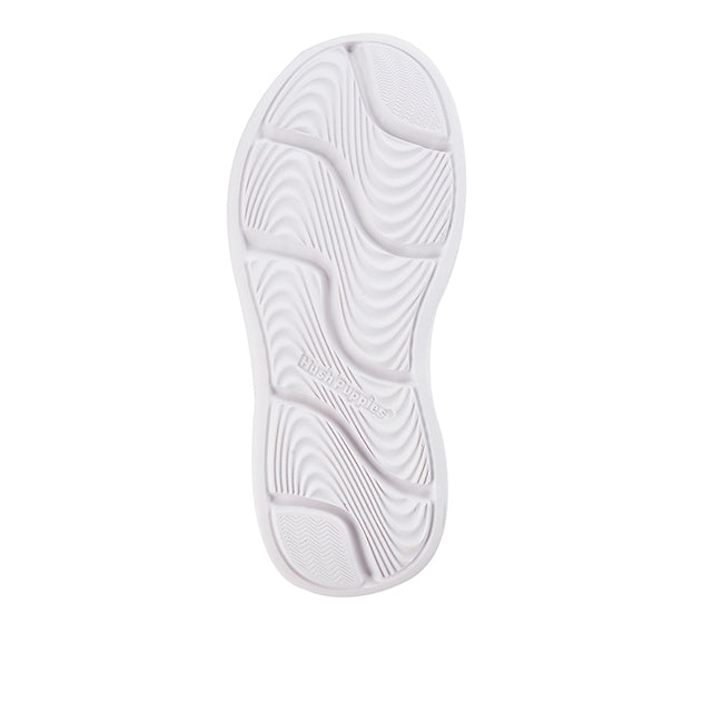 Hush Puppies Sepatu Wanita Sneakers Rush Slipon In White Leather