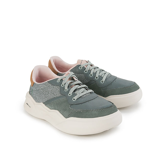 Hush Puppies Sepatu Wanita Sneakers Rush Sneaker In Frost Green Leather