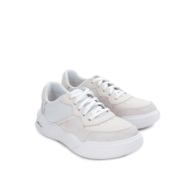 Hush Puppies Sepatu Wanita Sneakers Rush Sneaker In White Leather