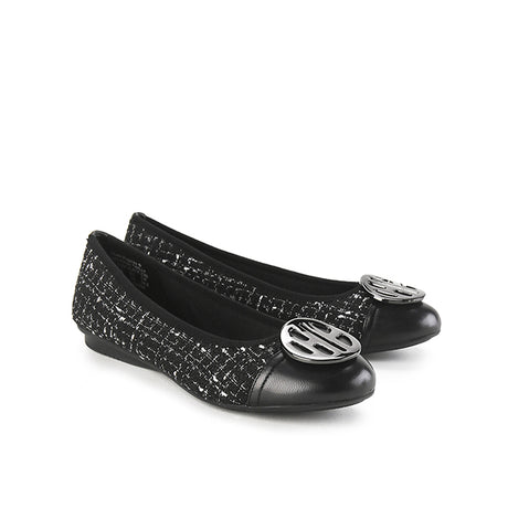 Hush Puppies Sepatu Wanita Flats Samantha Twilly In Black