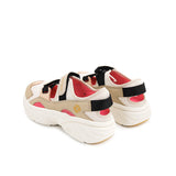 Hush Puppies Sepatu Wanita Sling Back Movement Hybrid In Soft Taupe Leather
