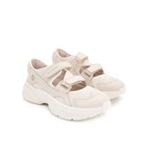 Hush Puppies Sepatu Wanita Sling Back Movement Hybrid In White Leather