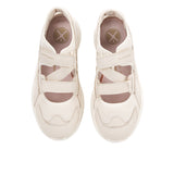 Hush Puppies Sepatu Wanita Sling Back Movement Hybrid In White Leather