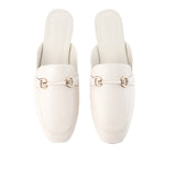 Hush Puppies Sandal Wanita Flats Madison Jansen In Off White