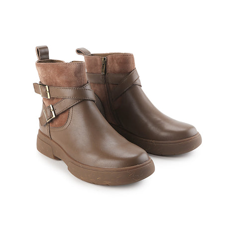 Hush Puppies Sepatu Wanita Boots Sahara In Brown