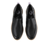 Hush Puppies Sepatu Wanita Loafers Advance Wthr Loafer In Bold Black Leather