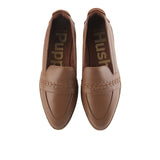 Hush Puppies Sepatu Wanita Loafers Aura Loafer In Cognac Leather
