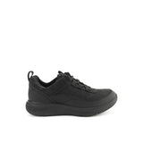Hush Puppies Sepatu Wanita Lace Up Elevate Wthr Laceup In Bold Black Nubuck