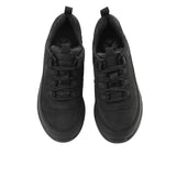 Hush Puppies Sepatu Wanita Lace Up Elevate Wthr Laceup In Bold Black Nubuck