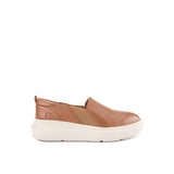 Joy Slip-On In Tan Leather