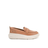 Joy Penny Loafer In Tan Leather