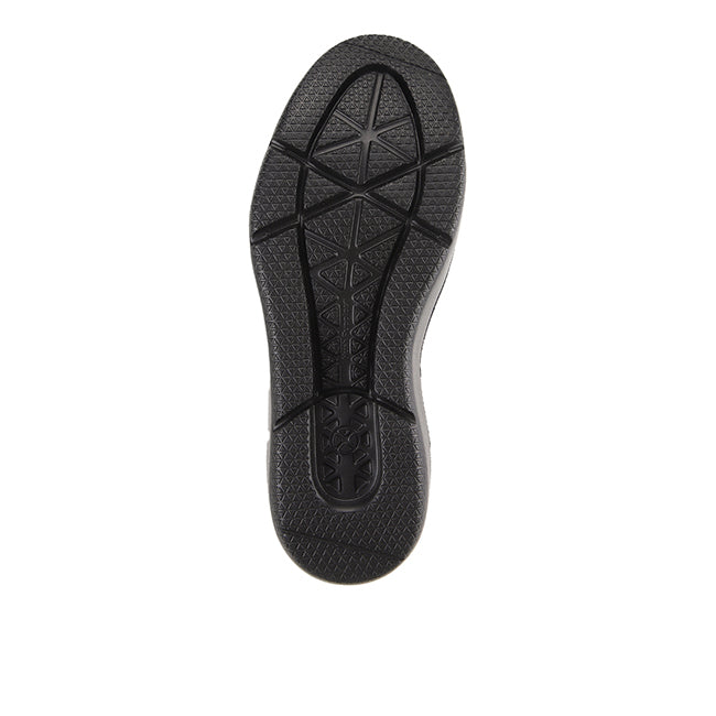 Joy Penny Loafer In Bold Black Leather
