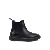 Hush Puppies Women Shoes Joy Chelsea In Bold Black Leather