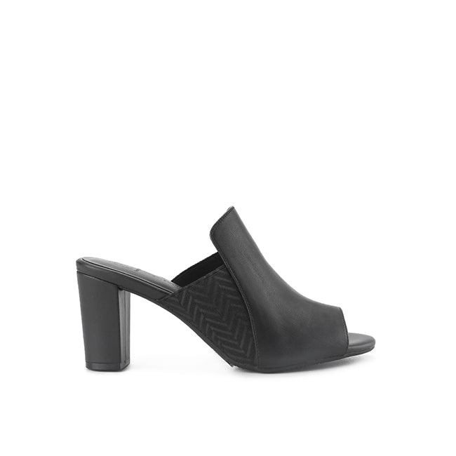 Hush Puppies Sandal Heels Wanita Elvira Hazel In Black