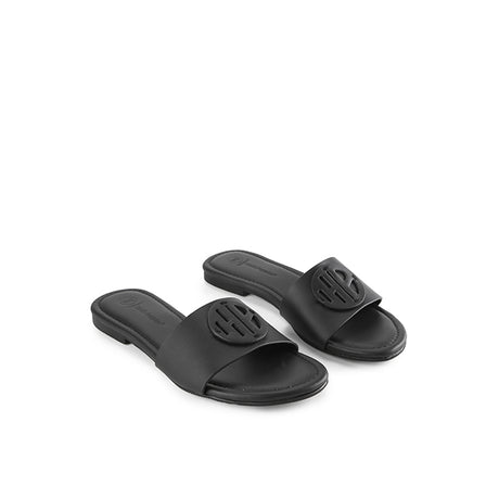 Hush Puppies Sandal Slide Wanita Jacy Isabel Slide In Black