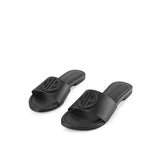 Hush Puppies Sandal Slide Wanita Jacy Isabel Slide In Black